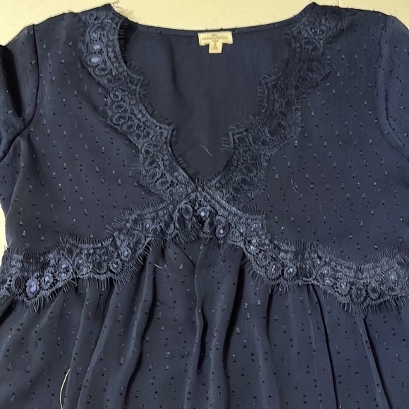 Mason & Belle navy empire waist top. small - Picture 3 of 10